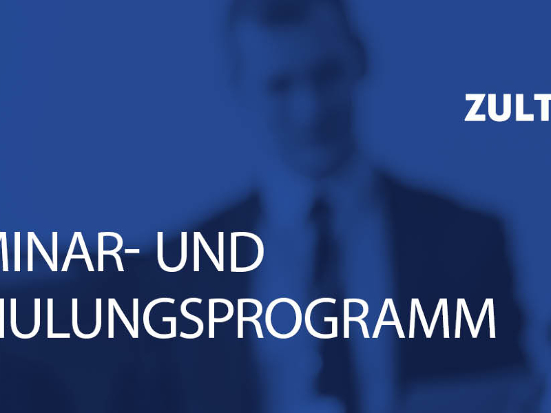 Seminar- und Schulungsprogramm